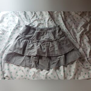 Mini gray skirt